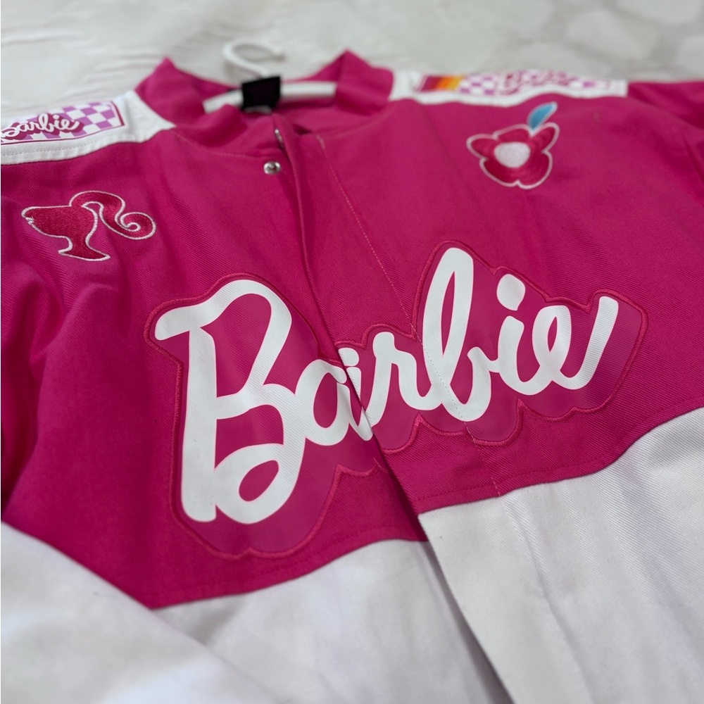 Barbie Checkered Racing Jacket - Picture 2 of 6